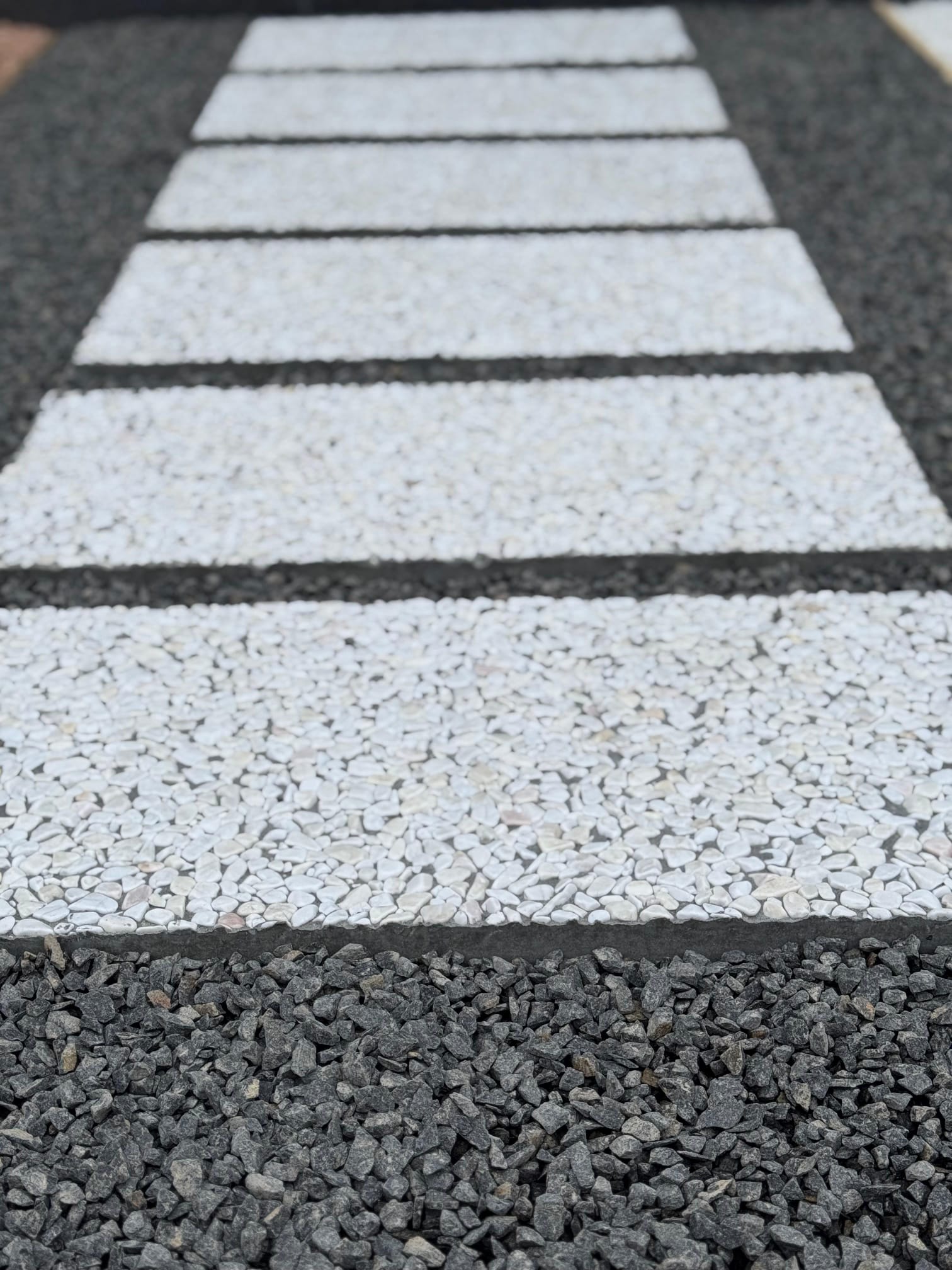 Dikdörtgen Wash Beton Adım Taşı 80×40